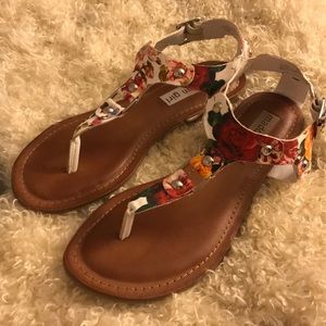 Floral Madden Girl Sandals